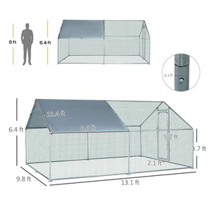 <span class=keywords><strong>Poulailler</strong></span> en métal mobile à vendre, barrière et enclos pour poulets - Product Image 3
