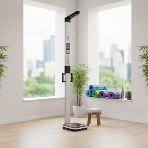 Báscula Ultrasónica Digital Inteligente para Medir Altura y Peso, con Cálculo de IMC, para Uso Escolar, Gimnasios y Público - Product Image 6