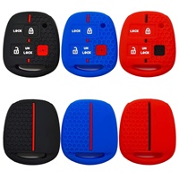 Funda de Silicona Antideslizante con Textura de Panal Ecológica para Llaves de Coche, Venta al por Mayor, Fundas Personalizadas para Llaves de Toyota