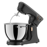 Batteur sur socle électrique 10 vitesses avec tête inclinable, bol de 6 L, crochet pétrisseur, fouet, batteur, mélangeur alimentaire pour la pâtisserie, les gâteaux et la plupart des cuisiniers domestiques