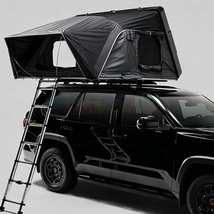 Carpa de techo rígida de aluminio para coche, carpa de techo para camping al aire libre, impermeable, con protección UV para vehículos, carpa de techo de fibra de carbono - Product Image 5