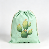 Sac à cordon personnalisé avec motif agrumes frais et poche intégrée pour l'école, les événements sportifs, la plage, les fêtes, les vacances et l'emballage cadeau