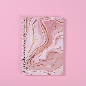 Petit livre de compte d'étudiant créatif simple et frais Double face Sky Design A5 couverture en papier pour cahier à spirale pour les marques en ligne - Product Image 4