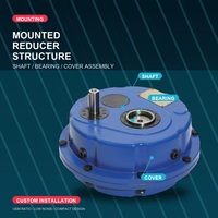 Réducteur Hypoid Série XG Monté, Variateur de Vitesse Mécanique 1400 tr/min, Boîte de Vitesses Automatique à Arbre de Transmission pour Machine de Forage