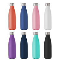 Vasos Ecológicos de Acero Inoxidable de Doble Pared, Botellas de Agua para Cola, Vaso Sublimable con Diseño Personalizado