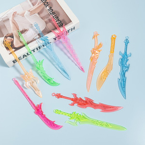 Épées en plastique modèle arme de cristal pour enfants, cadeau scolaire unisexe, âge 5-7 ans, origine Yiwu - Product Image 1