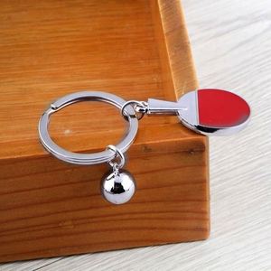 Llavero Metálico Personalizado para Mesa de Ping Pong, Regalos Deportivos Creativos, Llavero Promocional con Logotipo y Mosquetón Publicitario - Product Image 3