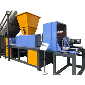 LD Kunststoff Recycling PE Film Crushing PP Pellet izer Woven Bag Crushing Reinigung Produktions linie