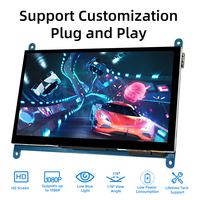 7 Inch IPS LCD Capacitive Touch Screen 800X480 Resolution for Raspberry Pi 3 4 5