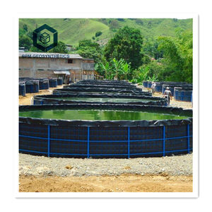 Revêtement d'étang Géomembrane Fibre Fish Aquarium Réservoir Hdpe 1mm Bassin Poisson - Product Image 1