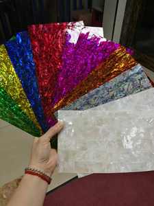 Natural純白Mexican <span class=keywords><strong>Paua</strong></span> Shellシート卸売ネイルアートステッカー - Product Image 6