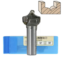 Fresa de router de carburo de tungsteno Tiger Shark con punta ovolo para paneles de puerta, fresa CNC de punta puntiaguda para perfilado de bordes de gabinetes OEM