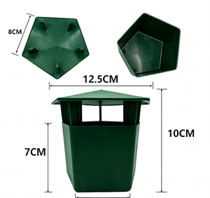 Piège à limaces et escargots en plastique pour le contrôle des parasites du jardin, dispositif de protection des légumes en extérieur, outil répulsif d'insectes pour plantes et pelouses - Product Image 4