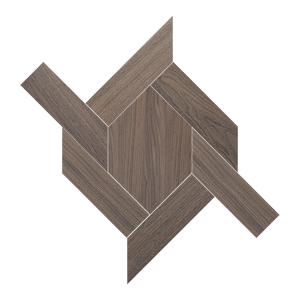 Parquet en bois de noyer multicouche T&G de 18 mm, résistant au feu et aux taches, grade ABC, conforme à la norme EN717-1, pour hôtels de luxe - Product Image 1