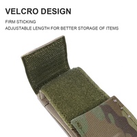 Adaptateur de sangle magnétique tactique en nylon, câble magnétique, sangle de transport avec sangle de sécurité