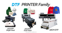 Impresora de inyección de tinta para camisetas XP600 I1600 3ALPS A3 de 30 cm con cabezal único, impresora DTF para talleres pequeños, máquina de impresión por transferencia DTF para prendas de vestir