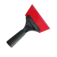Outils d'emballage de voiture caright essuie-glace à eau en verre enlever l'eau stagnante petite raclette poignée en plastique raclette outils en vinyle