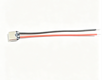 Panneau lumineux LED rond RVB couleur 32 mm, source de lumière basse tension CC 5V, compatible avec la charge/le commutateur tactile, télécommande, batterie 3,7 V