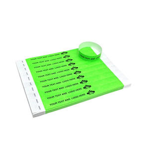 Pulsera de Papel RFID Personalizable con Logotipo Directo de Fábrica, Pulsera de Tyvek Fluorescente para Fiestas, Eventos y Clubs - Product Image 3