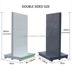 PFT Angle Rack Storage Racks Shelving Unit Steel <strong>Shelf</strong> Slotted Angle Heavy Duty Supermarket Display Rack Freestanding/<strong>Wall</strong> Mount - Product Image 6