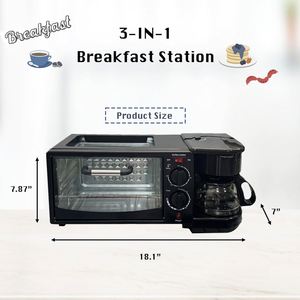 Home Multifunction Automatic Cooking 3 in 1 Breakfast Makers Electric 3 in 1 Breakfast Machine - Product Image 3