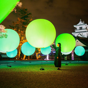 La publicité gonflable de 1m a mené les boules interactives gonflables de zygote de PVC pour le <span class=keywords><strong>concert</strong></span> - Product Image 1