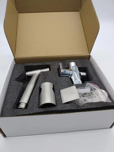 <span class=keywords><strong>Kit</strong></span> de pulvérisation pour bidet mural moderne en argent brossé, pulvérisateur de <span class=keywords><strong>toilette</strong></span> portatif, <span class=keywords><strong>kit</strong></span> de pulvérisation à <span class=keywords><strong>jet</strong></span> pour salle de bain, <span class=keywords><strong>kit</strong></span> Shattaf - Product Image 4
