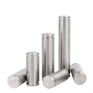 HonTai Goupille rainurée à double tête en acier inoxydable 304 avec anneaux de retenue, finition brillante, diamètre de la tête 4 mm, tailles M3-M12 - Product Image 3