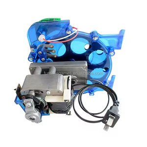 Máquina expendedora de juegos arcade con monedero eléctrico de un solo orificio de plástico azul de 110V/220V y retorno de impacto metálico - Product Image 2