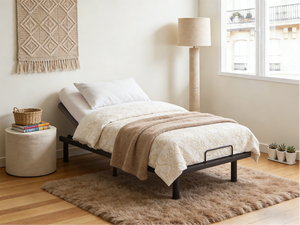 Lit pliant à structure en fer, matelas réglable de 24 cm d'<span class=keywords><strong>épais</strong></span>seur, ensemble de meubles de chambre, personnalisation en usine - Product Image 6