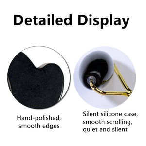 Rouleau <span class=keywords><strong>de</strong></span> <span class=keywords><strong>jade</strong></span> naturel multicolore et outil <span class=keywords><strong>de</strong></span> massage facial Gua Sha pour les soins <span class=keywords><strong>de</strong></span> la peau – Meilleures ventes - Product Image 3