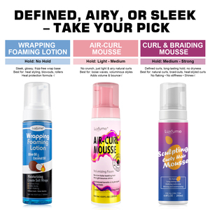 Espuma Moldeadora <span class=keywords><strong>Bellezon</strong></span> para Definir y Controlar el Frizz, Realza el Patrón de Rizos, para Cabello Rizado - Product Image 6
