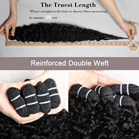 Extensions de cheveux bouclés birmans 12A, 100 % naturels, vierges, non traités, en cheveux humains véritables pour femmes noires, sans perte ni nœuds, peuvent être teints