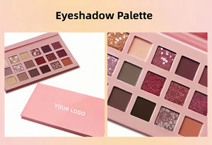 Palet Eyeshadow 18 Warna Pigmentasi Tinggi Tahan Air Bebas Kekejaman Hewan Metalik Shimmer Glitter Matte <span class=keywords><strong>Pressed</strong></span> <span class=keywords><strong>Powder</strong></span> untuk - Product Image 6