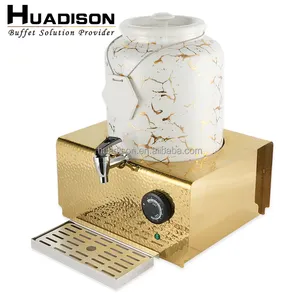 Huadison Party Commercial Ceramic Juice Dispenser Electric Hot Milk Dispensers For Catering