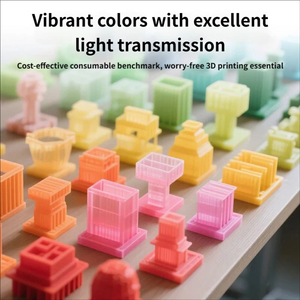 PETG <b>3D</b> <b>Printer</b> Filament 1.75mm 1kg Easy Print Strong Toughness Waterproof Weather Resistant Translucent Beginner Friendly - Product Image 3