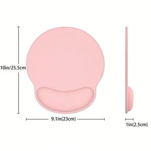 Custom Colorful Comfortable <b>Computer</b> <b>Mouse</b> Pad Non-Slip Ergonomic Silicone <b>Mouse</b> Pad With Wrist Rest Support <b>for</b> Office Home - Product Image 2