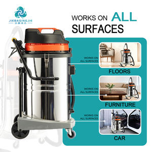 Aspiradora Industrial Profesional CE de Gran Capacidad para Seco y Húmedo, 100 L, 220 V, con Motor Súper Potente de 4500 W - Product Image 3