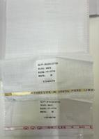 Tissu en coton mélangé à 100% de meilleure qualité, textile doux, respirant et durable fabriqué à partir de fils mélangés pour les filles