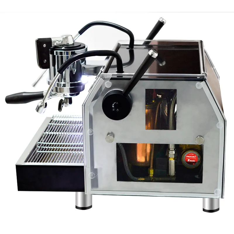 Profesyonel kahve dükkanı otomatik Espresso makinesi kahve makinesi