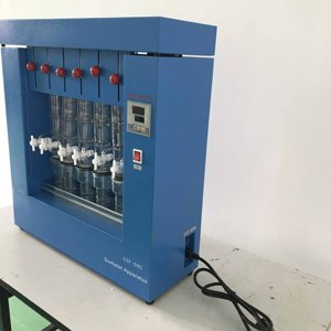 เครื่องสกัดไขมันจาก <span class=keywords><strong>Soxhlet</strong></span> เครื่องสกัดจาก SZF-06C ในห้องปฏิบัติการ - Product Image 3