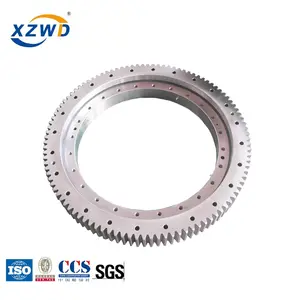 Auto Parts Slewing Ring Ball Bearing Casting Turntable For Trailer