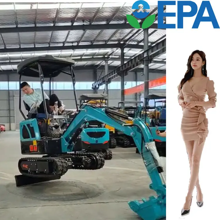 European design high end quality Chinese mini excavator 1.2 ton small digger Excavator Buckets