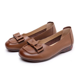 Women's Elegant All Seasons Ballet Flat <b>Shoes</b> Square Toe Slip-On Closure Light Weight Microfiber Leather Upper PU Insole - Product Image 2