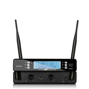 Sistema de Micrófono Inalámbrico UHF Profesional <span class=keywords><strong>con</strong></span> Dos Micrófonos de Mano para Eventos, Presentaciones, Karaoke - Product Image 6