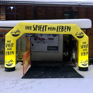 Arche gonflable publicitaire pour événements sportifs, course à pied, marathon, avec symboles <span class=keywords><strong>de</strong></span> départ, signalisation et branding <span class=keywords><strong>de</strong></span> sponsor - Product Image 6