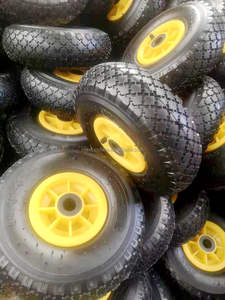 Roues pneumatiques en caoutchouc gonflables Maxtop 10 pouces 3.00-4 (260x85) <span class=keywords><strong>260</strong></span>*85mm <span class=keywords><strong>Roue</strong></span> de remplacement pour brouette chariot - Product Image 4