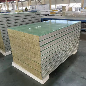 Panneau mural en laine de roche ignifuge de qualité A1, résistant à l'eau salée, pour entrepôt de pêche côtière péruvienne, vente en gros, approvisionnement en vrac - Product Image 6