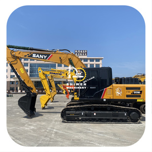 ผลิตในประเทศจีน รถขุดตีนตะขาบขนาดกลาง SANY SY215CPro รถขุดมือสอง SANY SY215CPro 215C เครื่องจักรก่อสร้าง รถขุดไฮดรอลิก - Product Image 1