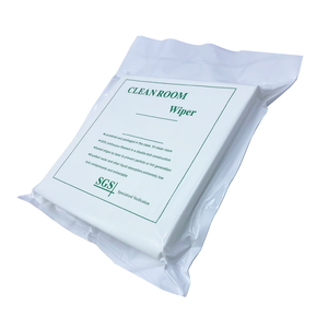 Bán Buôn Tùy Chỉnh <span class=keywords><strong>100</strong></span> <span class=keywords><strong>Class</strong></span> 300gsm Lint-Miễn Phí Bụi <span class=keywords><strong>100</strong></span>% Polyester Phòng Sạch Khăn Lau Ướt Pre-Ướt Rượu Khăn Lau Túi Cho Thủy Tinh - Product Image 3